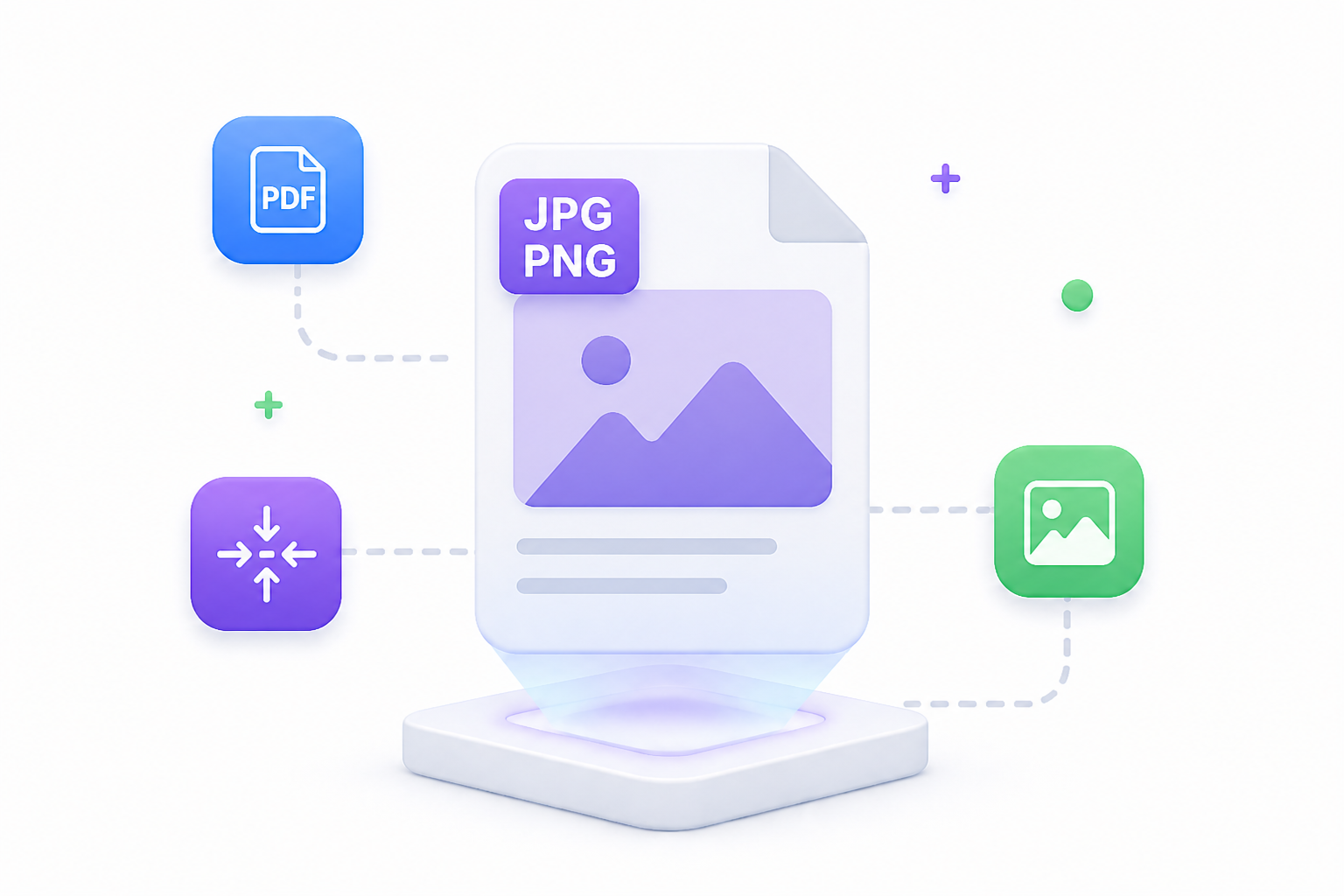 Image convert, compress, and prepare